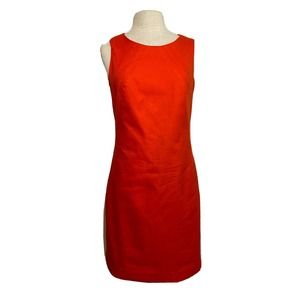 BANANA REPUBLIC Women’s 6 Cotton Spandex Dress Orange